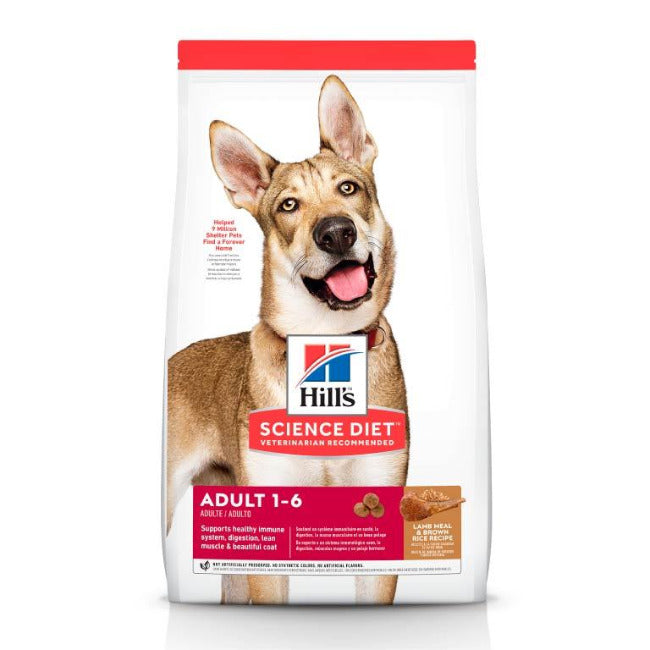 Hills Adulto Cordero y arroz 15 kg - Alimento para perro Science Diet Hills Adulto Cordero y arroz 15 kg - Alimento para perro Science Diet